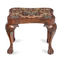 A George I Walnut Stool