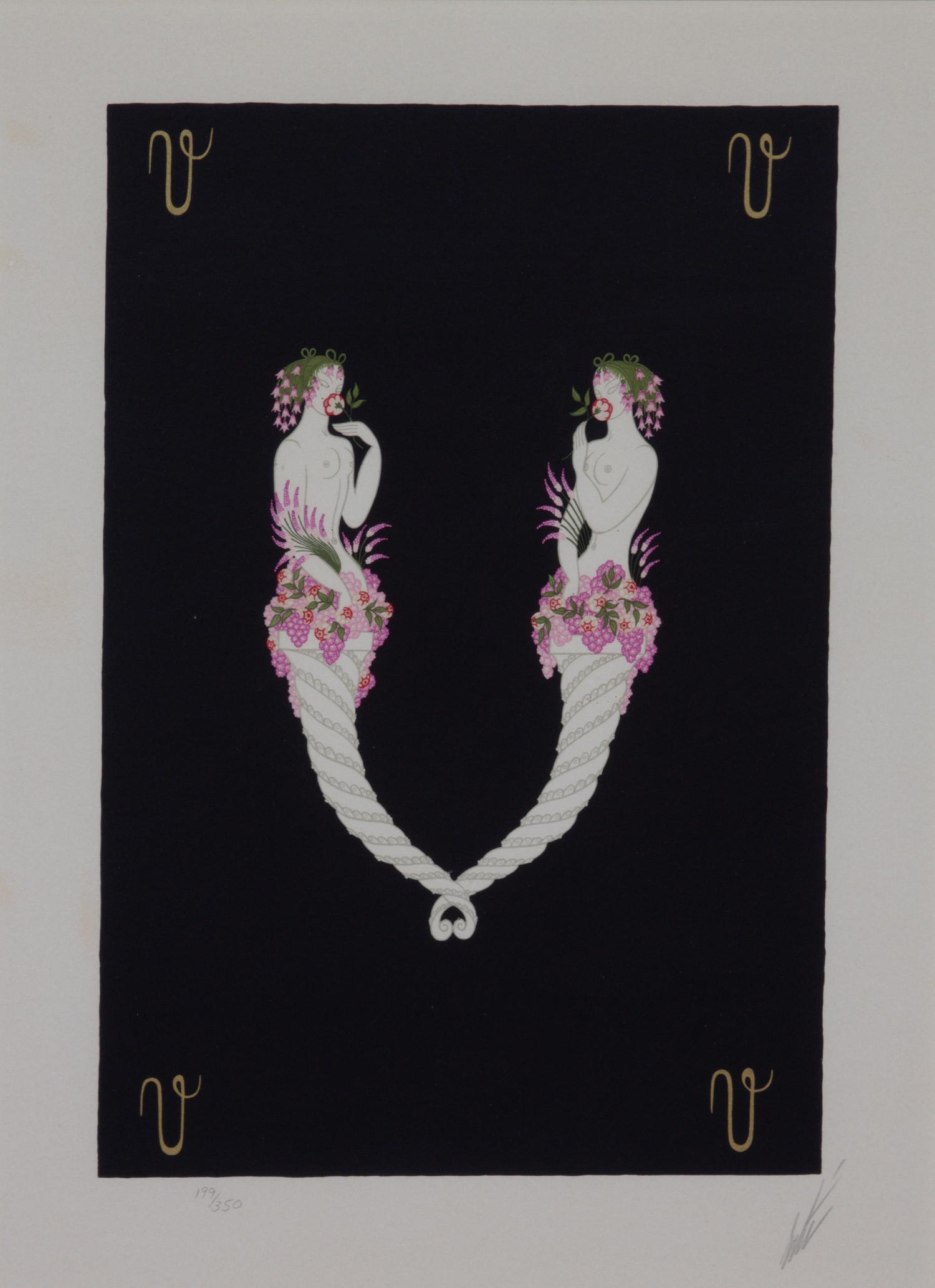 Erte, (French, 1892-1990), The Alphabet Suite, 1796-77