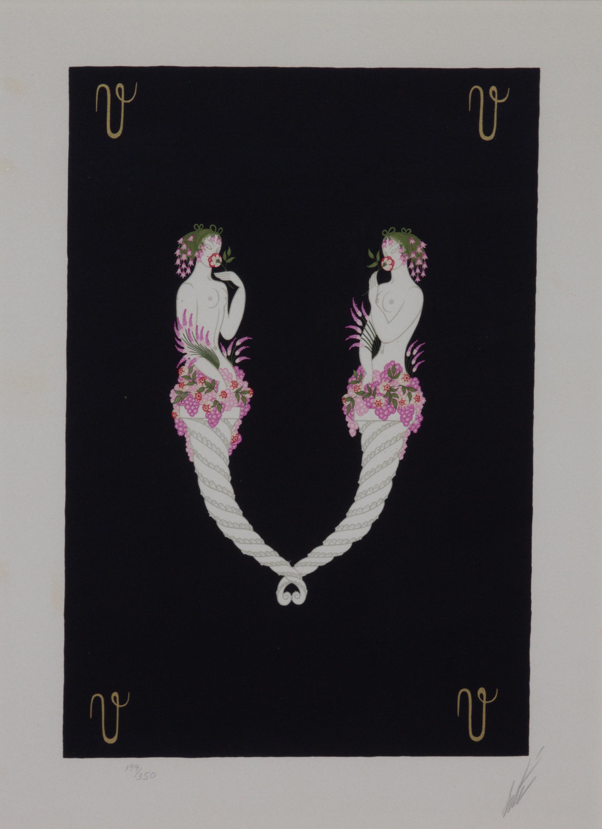 Erte, (French, 1892-1990), The Alphabet Suite, 1796-77