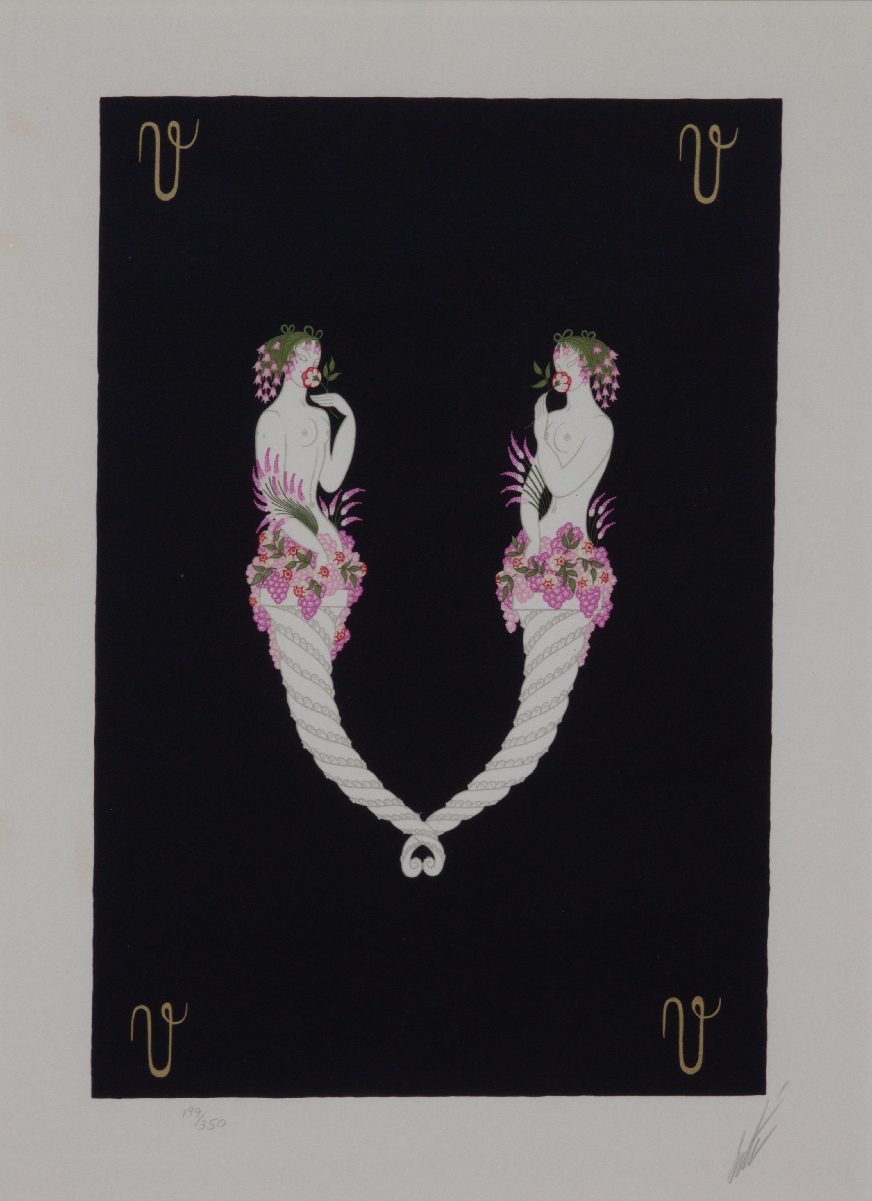 Erte, (French, 1892-1990), The Alphabet Suite, 1796-77