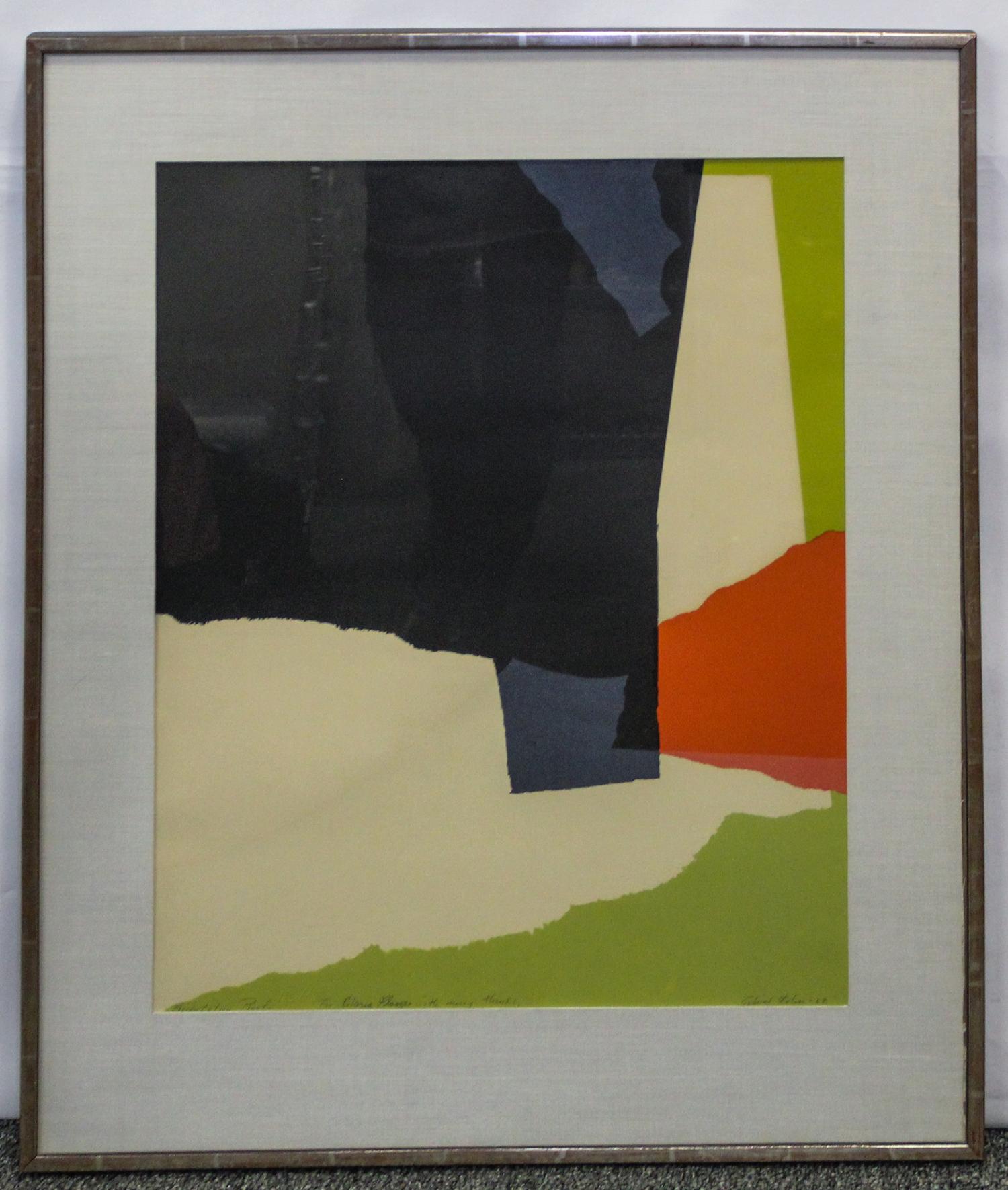 Gabriel Kohn, (American, 1910-1975), Abstract Arrangement of Form, 1968