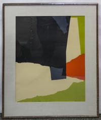 Gabriel Kohn, (American, 1910-1975), Abstract Arrangement of Form, 1968