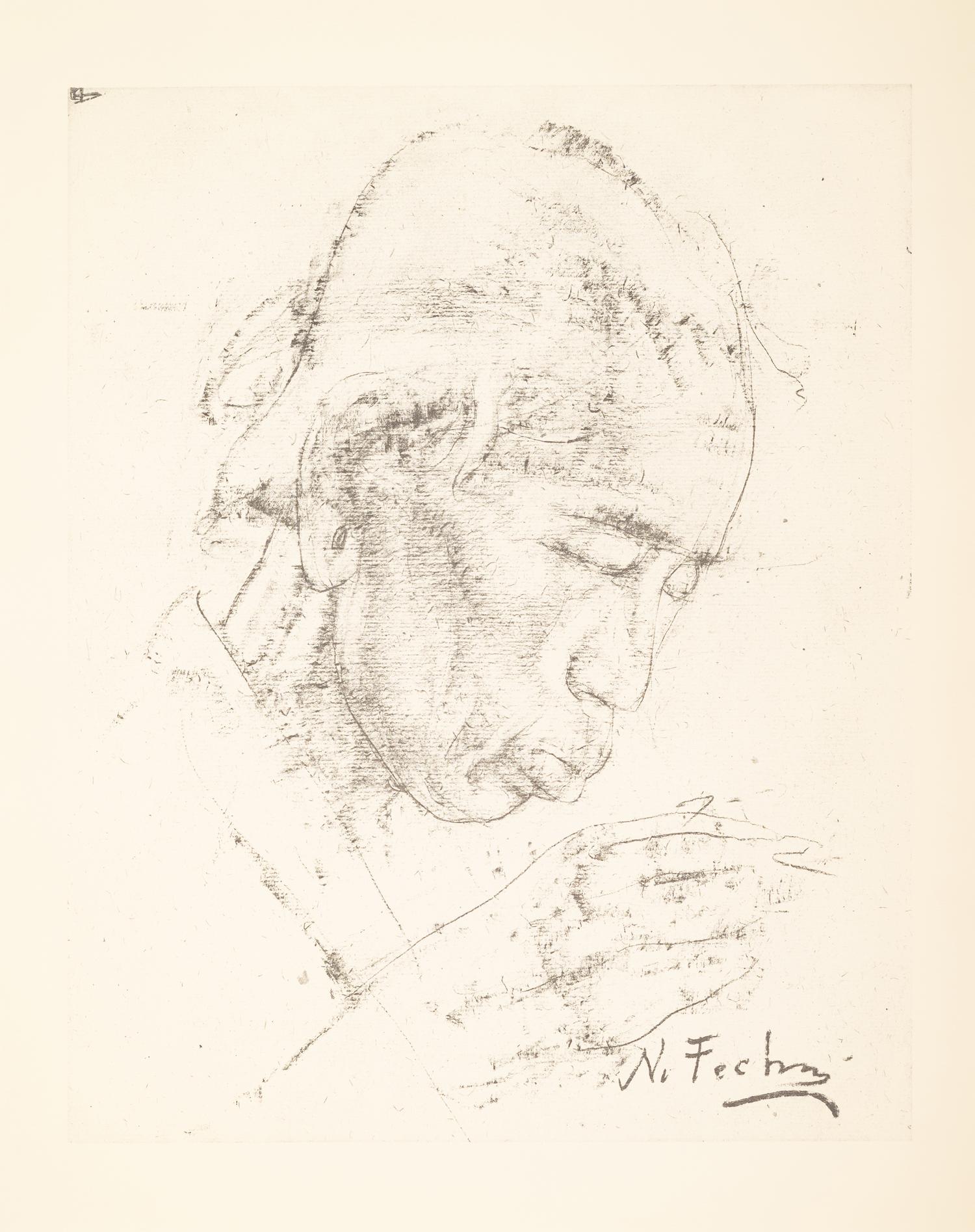 The Charcoal Drawings of Nicolai Fechin (16 prints in their original portfolio)