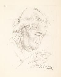 The Charcoal Drawings of Nicolai Fechin (16 prints in their original portfolio)