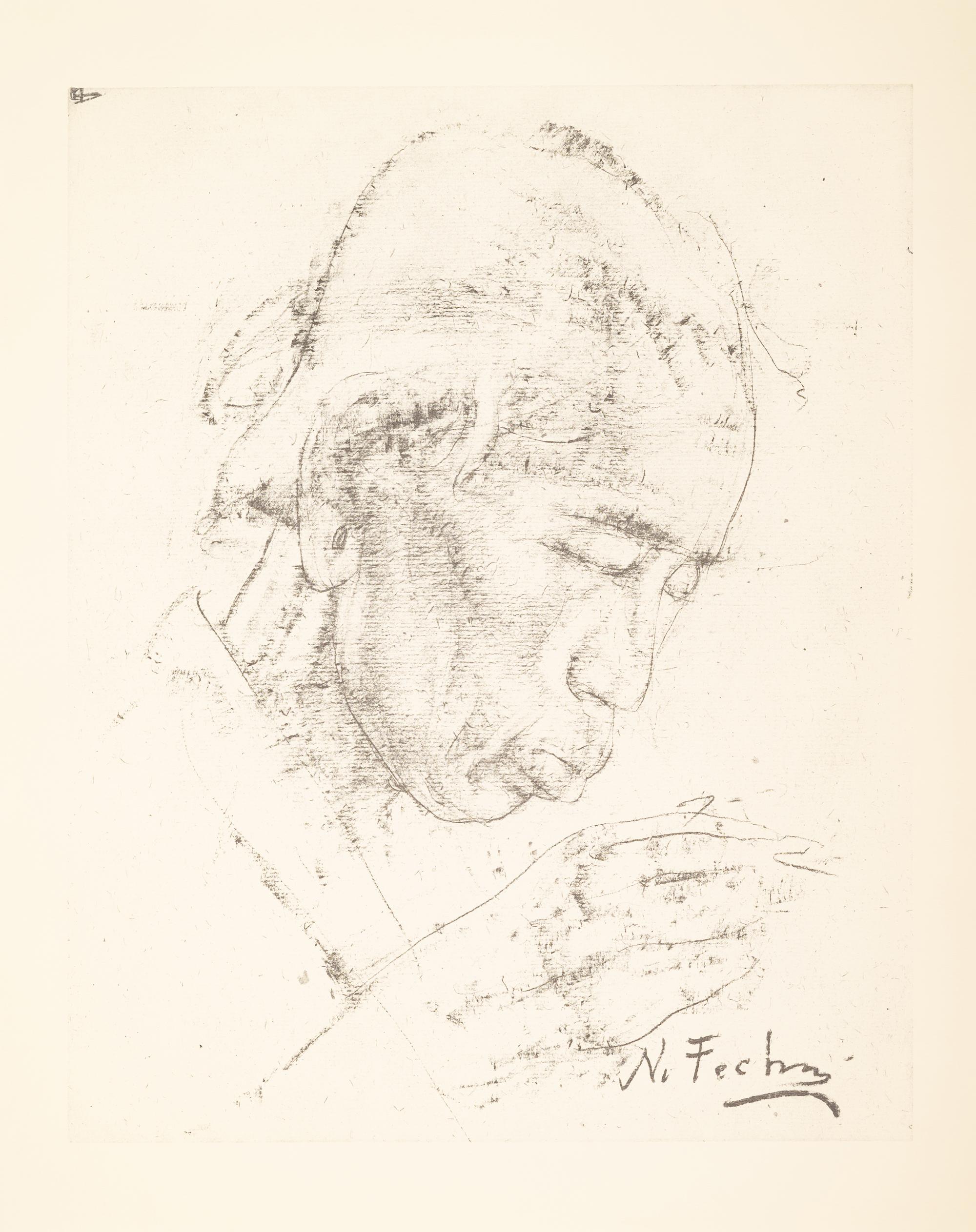 The Charcoal Drawings of Nicolai Fechin (16 prints in their original portfolio)