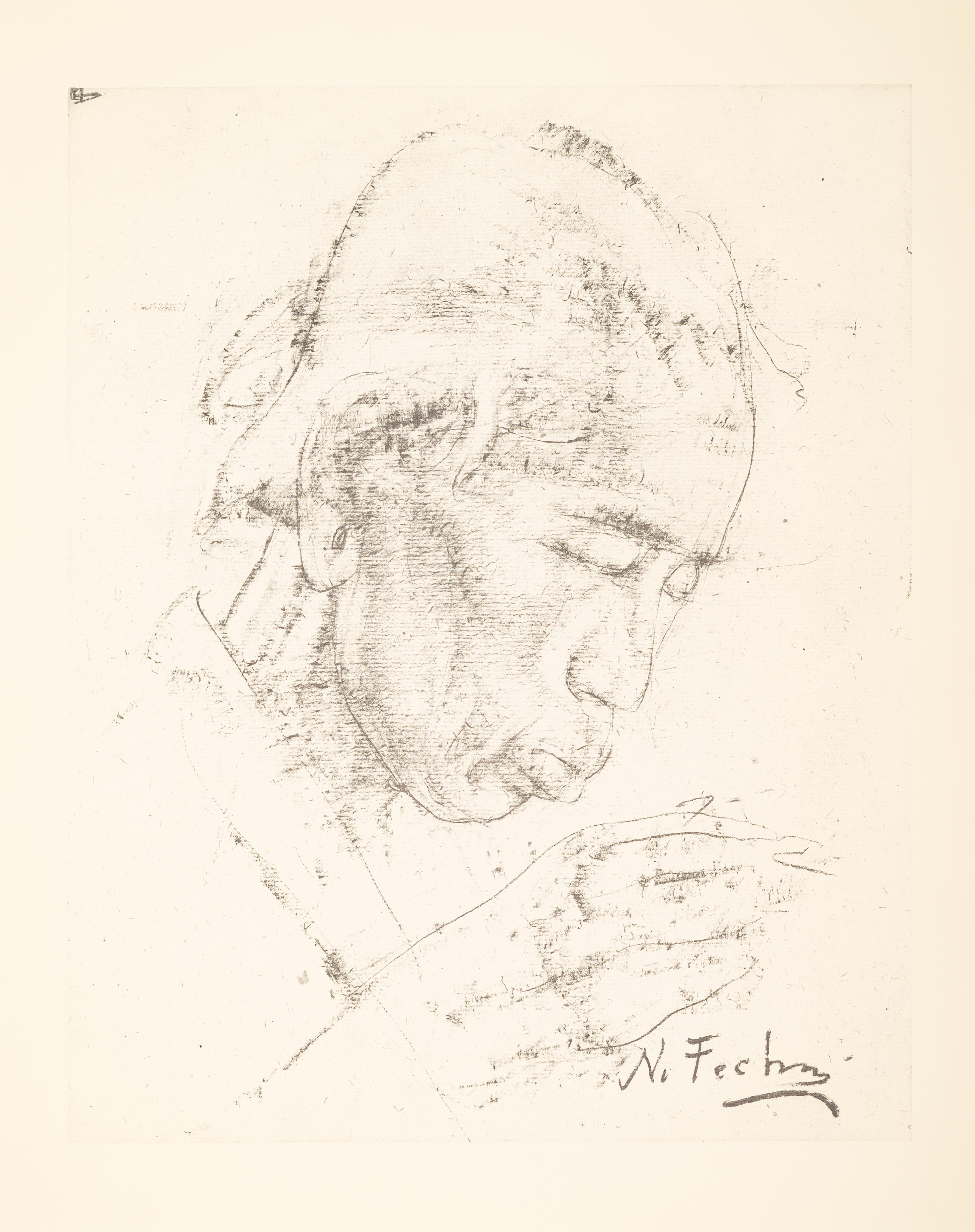 The Charcoal Drawings of Nicolai Fechin (16 prints in their original portfolio)