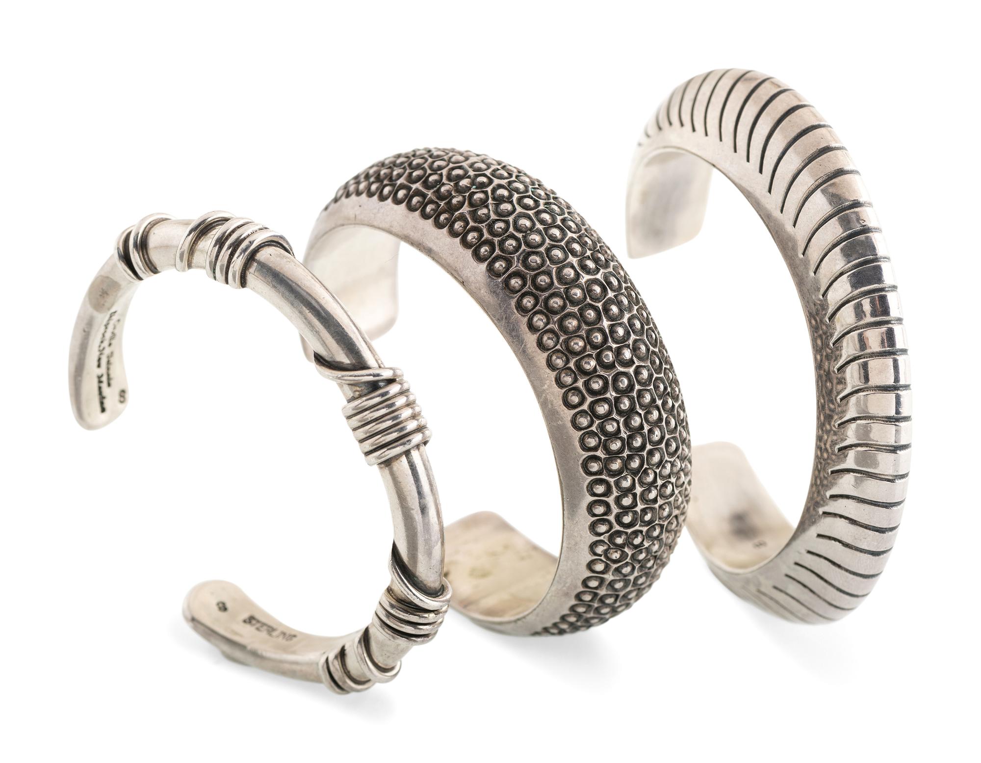 Sterling Silver Cuff Bracelets