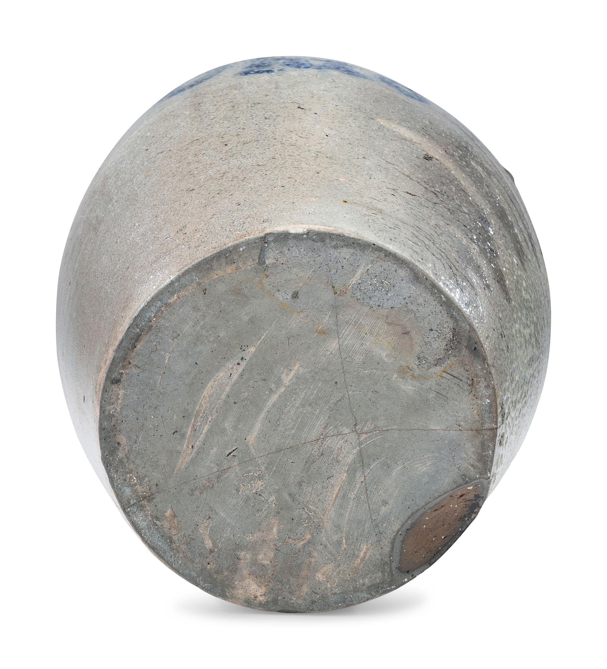 An L. Marsilliot Two-Gallon Block 'Ohio' Stoneware Crock