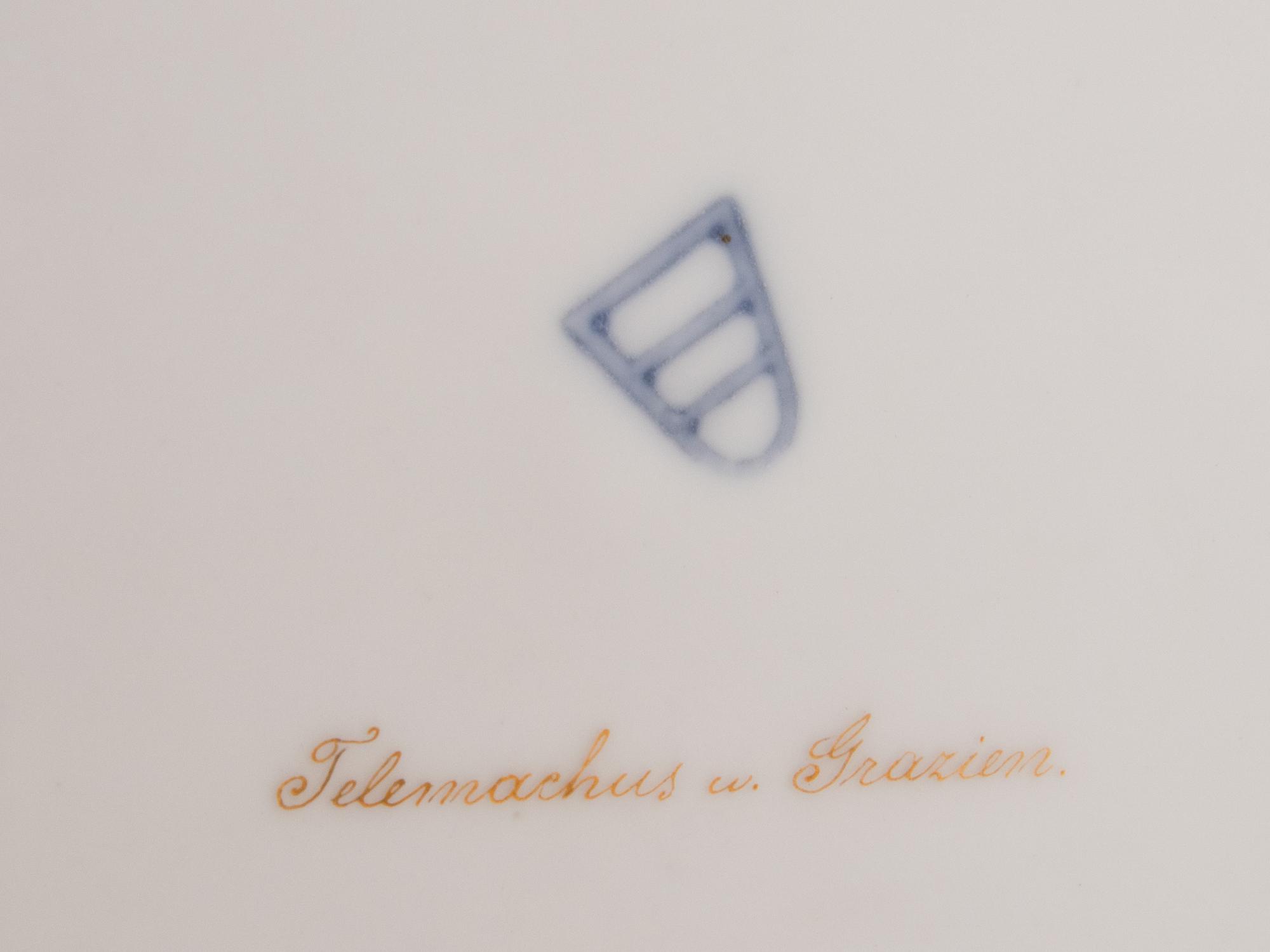 A Vienna Porcelain Cabinet Plate