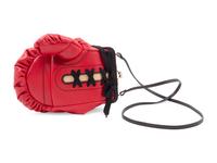 Moschino Leather Boxing Glove Frame Bag