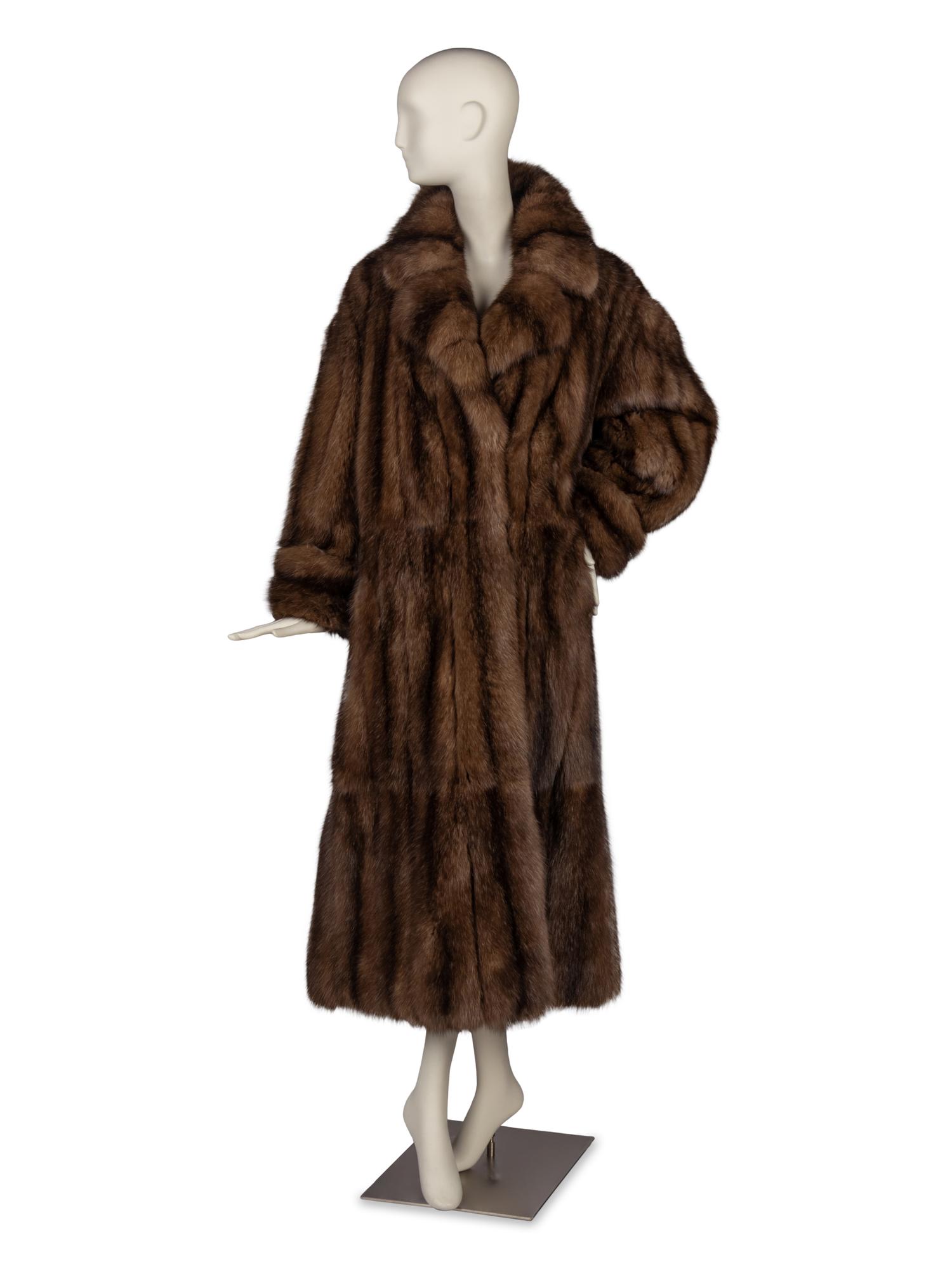 Barguzinsky Russian Sable Fur Coat