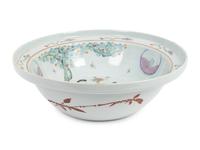 A Chinese Famille Rose Porcelain Basin — 19TH CENTURY