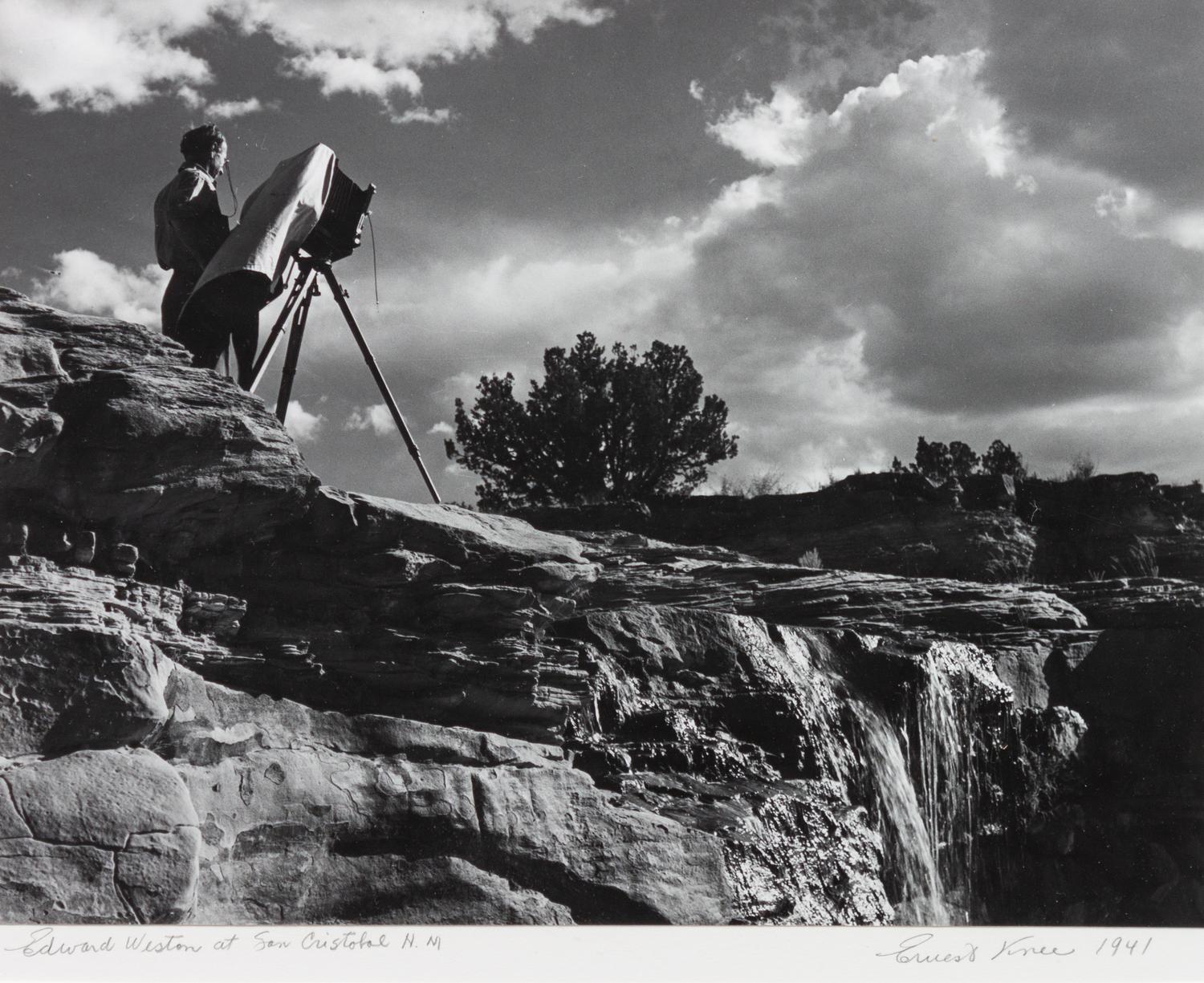 Edward Weston at San Cristobal, N.M.