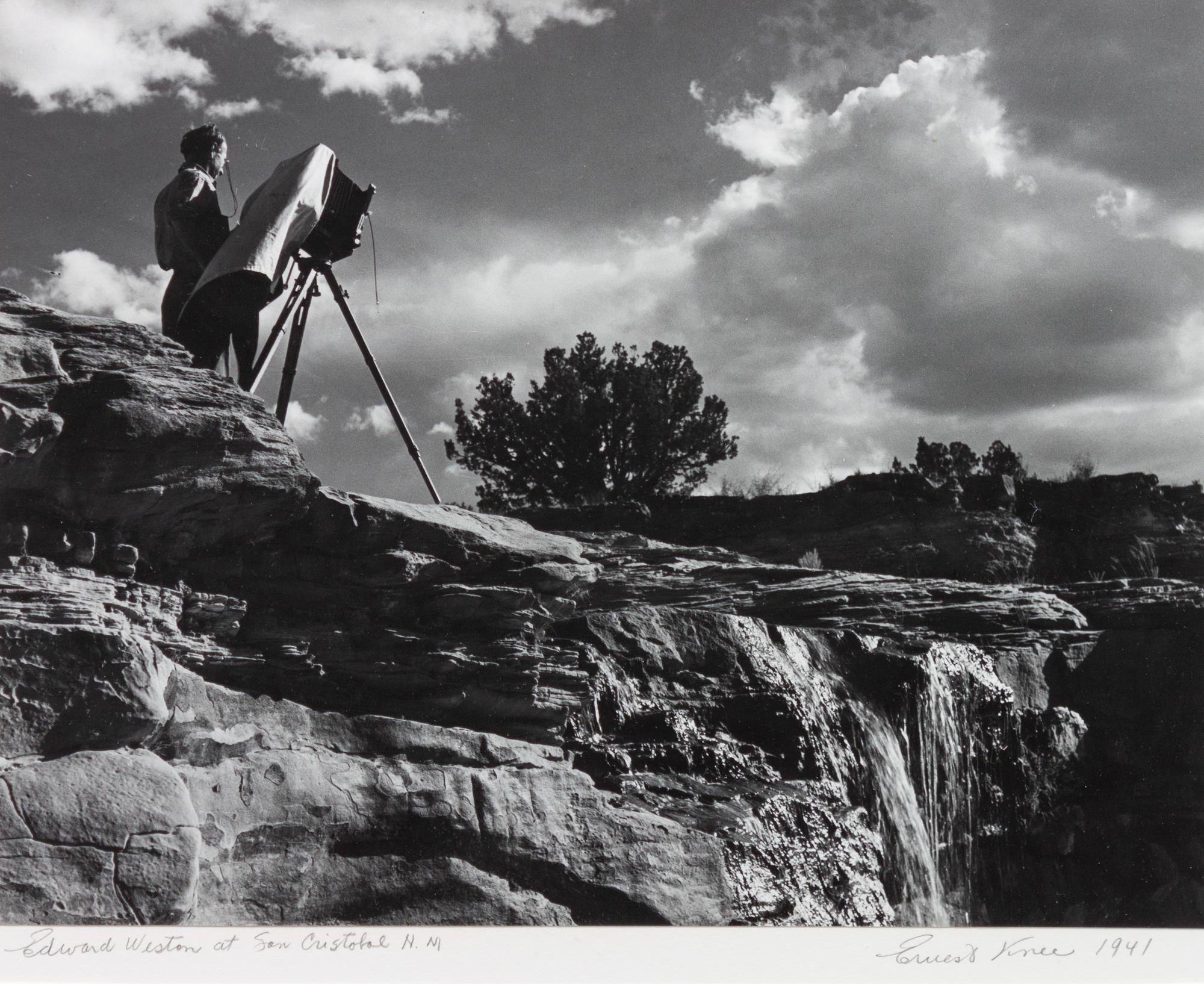 Edward Weston at San Cristobal, N.M.