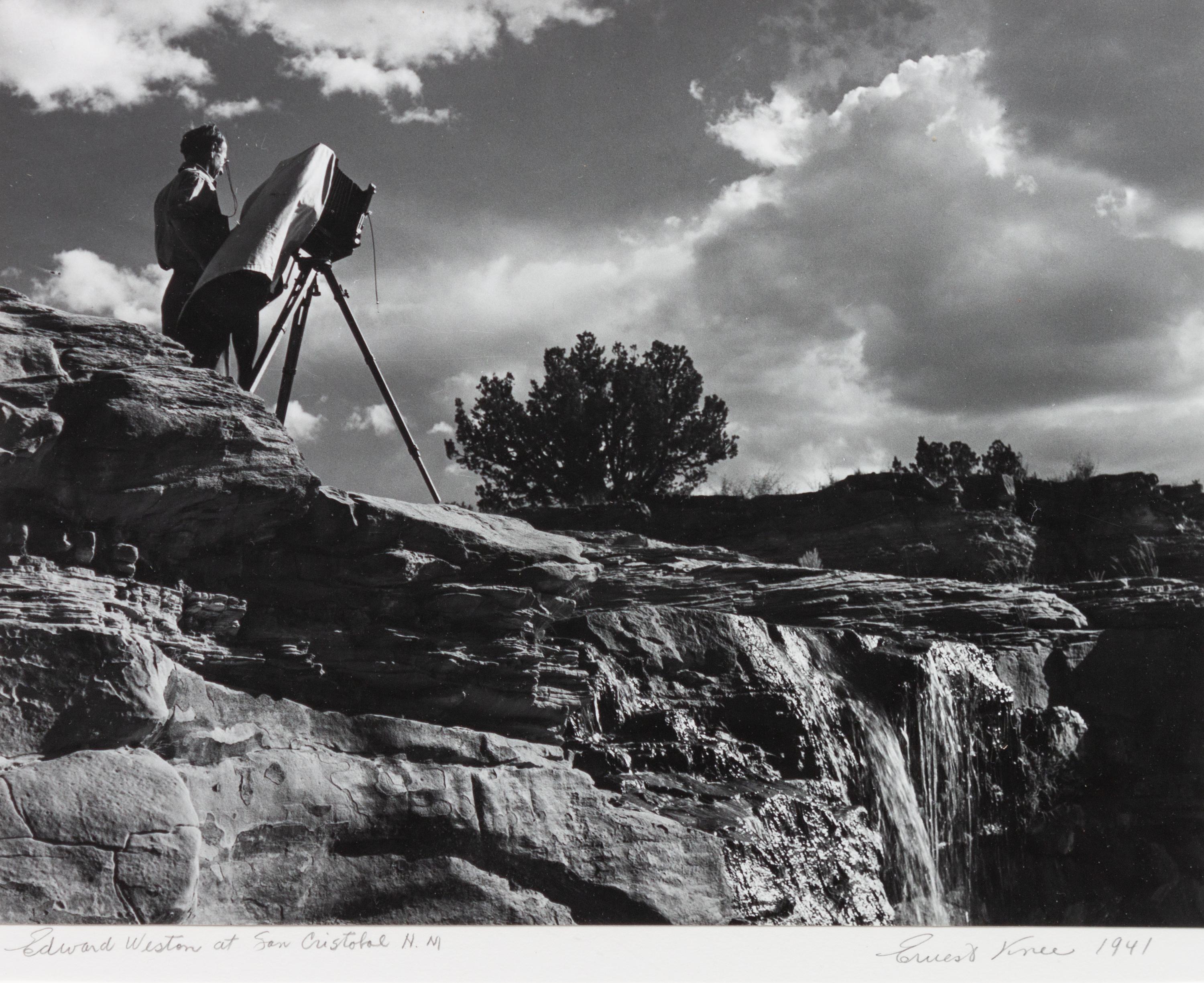 Edward Weston at San Cristobal, N.M.