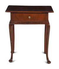 An English Walnut Side Table