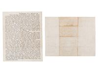 [CIVIL WAR]. [THE SIEGE AND BURNING OF WASHINGTON, NORTH CAROLINA]. Washington, N.C., April 28-30, 1864.