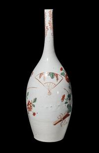 A Japanese Imari Sake Bottle