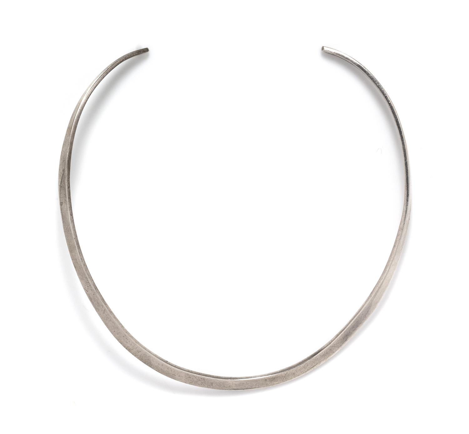 A Sterling Silver Collar Necklace, Taxco. 17.90 dwts.