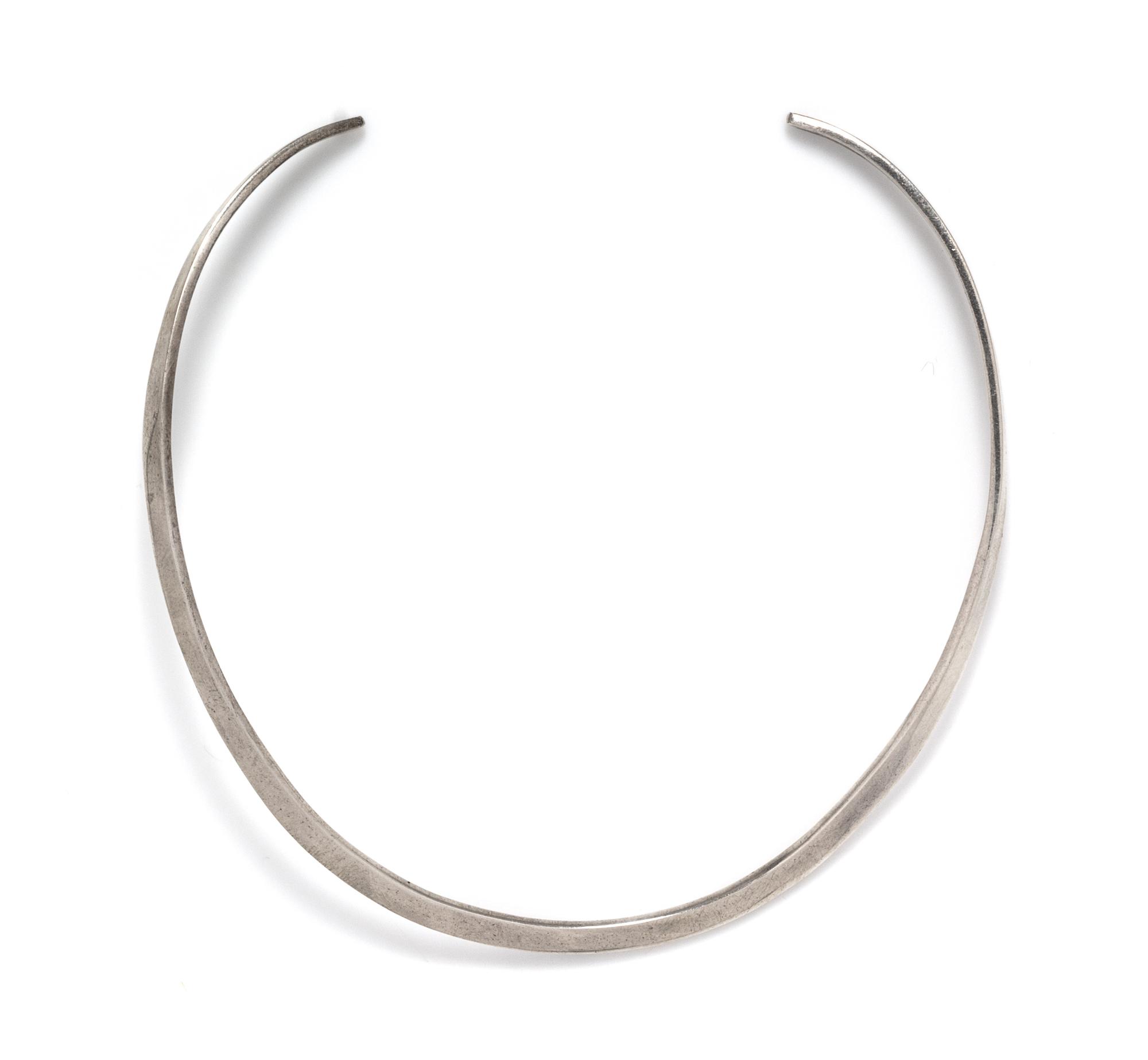 A Sterling Silver Collar Necklace, Taxco. 17.90 dwts.