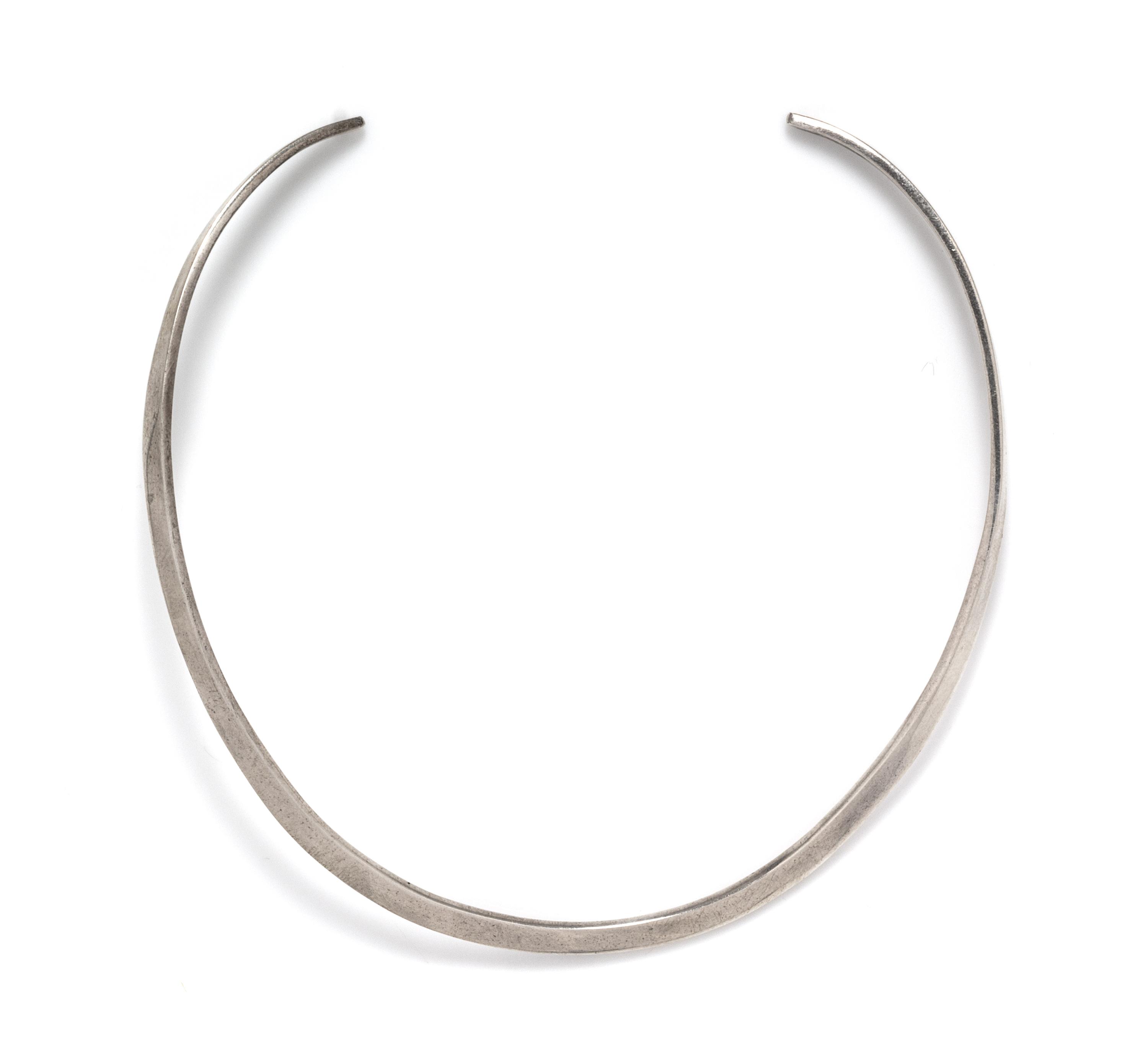 A Sterling Silver Collar Necklace, Taxco. 17.90 dwts.