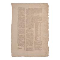 [War of 1812] Likely the Earliest Broadside of this Catastrophic Event, Containing a Description of the Burning of Washington D.C. on August 24, 1814