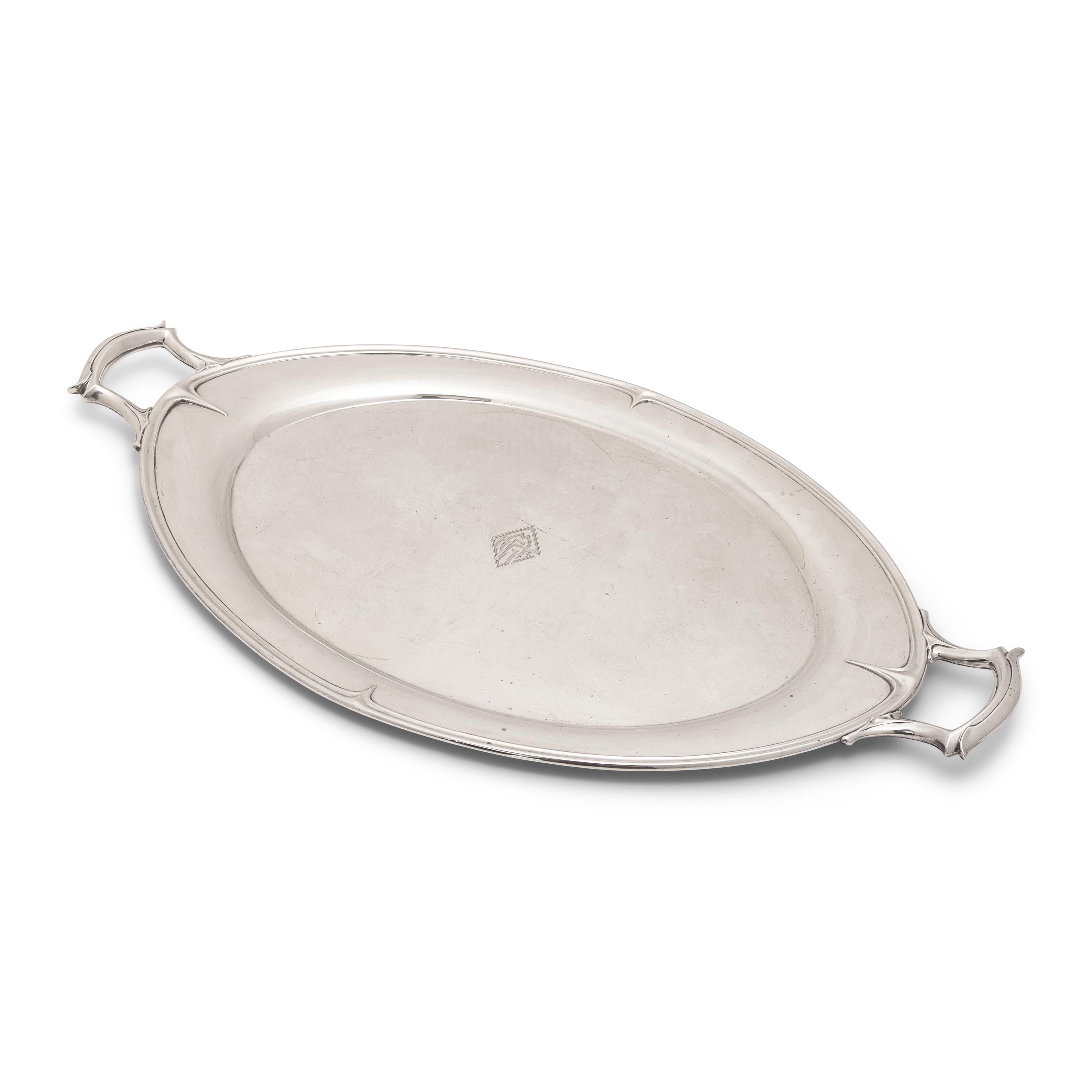 An American Silver Five-Piece Tea and Coffee Service, plus Tray