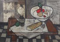 Charles Levier (French, 1920-2003), La Table Rouge