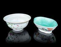 Two Famille Rose Porcelain Bowls