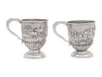An Indian Colonial Victorian Silver Brandy Warmer