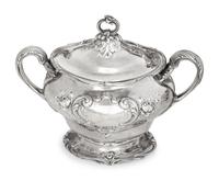 A Gorham Silver Four-Piece Tea and Coffee Service