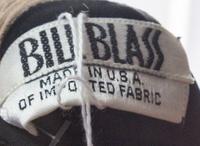 A Bill Blass Black Chiffon Cocktail Dress,