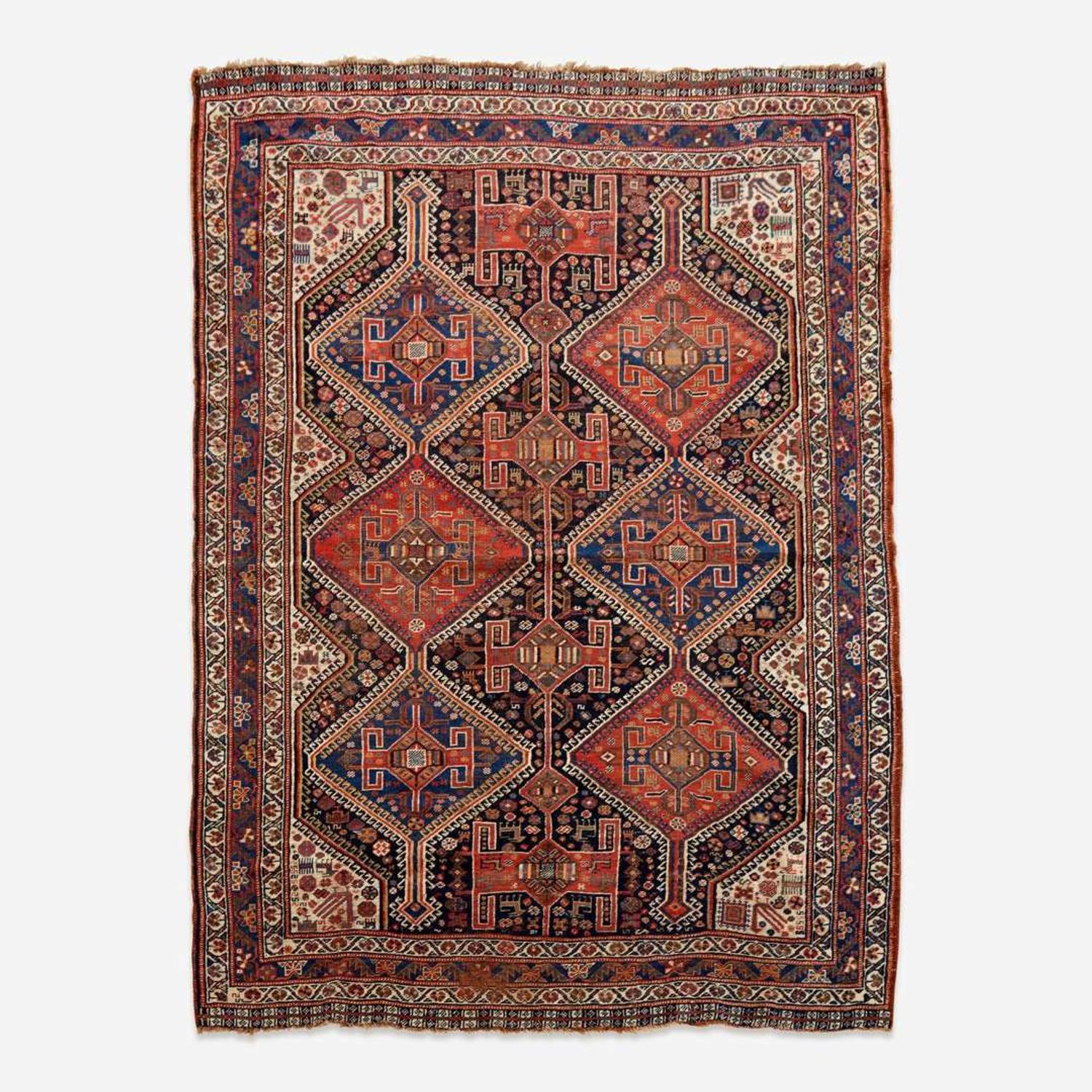 A Qashqai Rug circa 1900