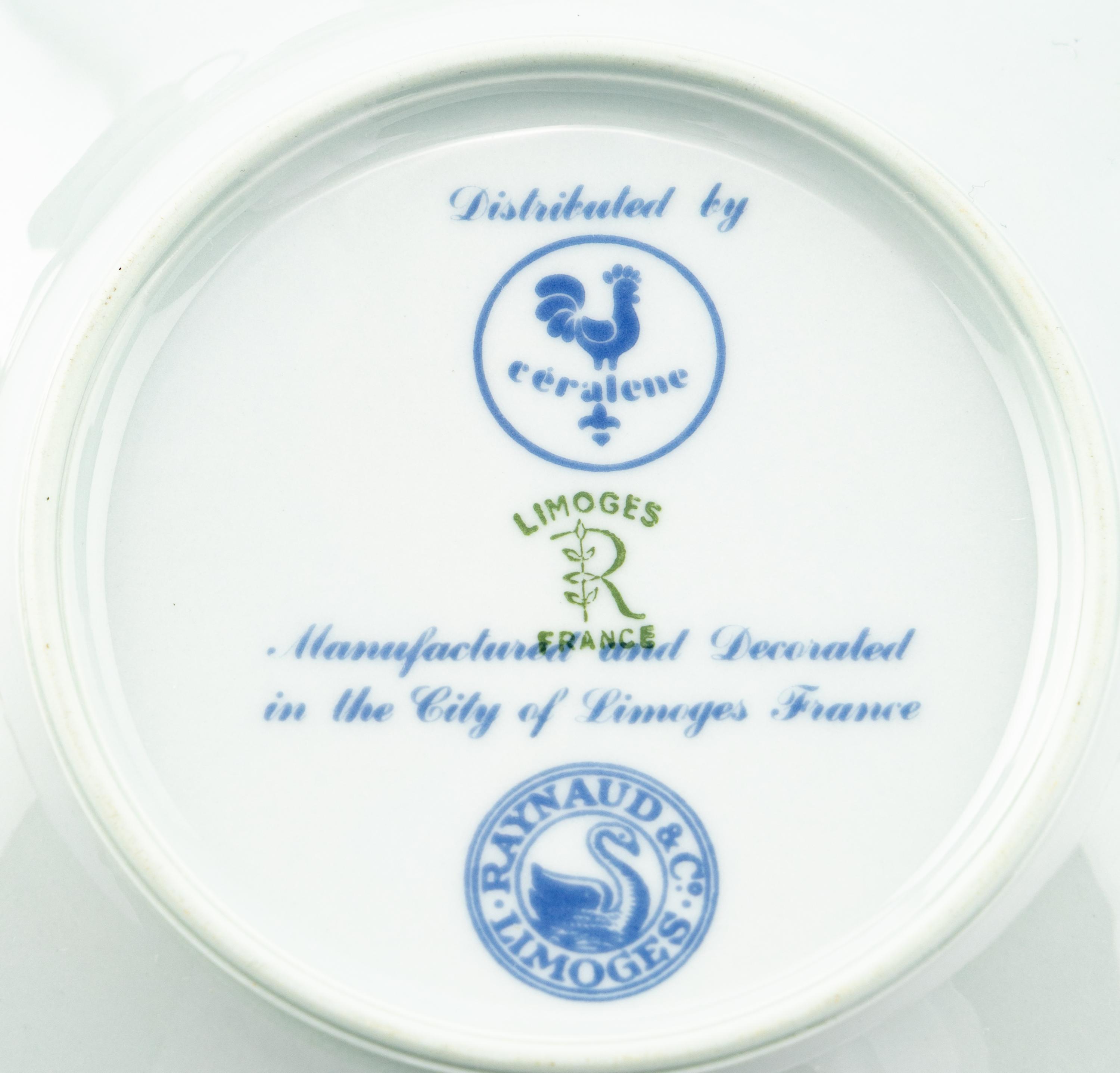 A Raynaud-Limoges Porcelain Coffee Service in the Koutani Pattern