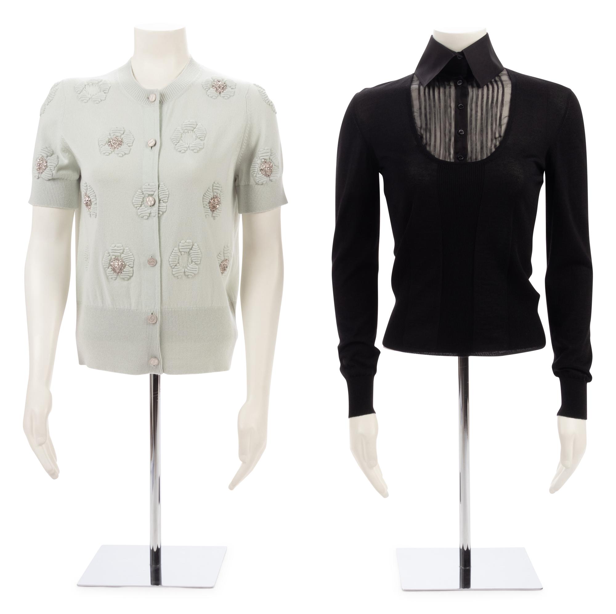 Two Chanel Knit Tops, 2003-2017