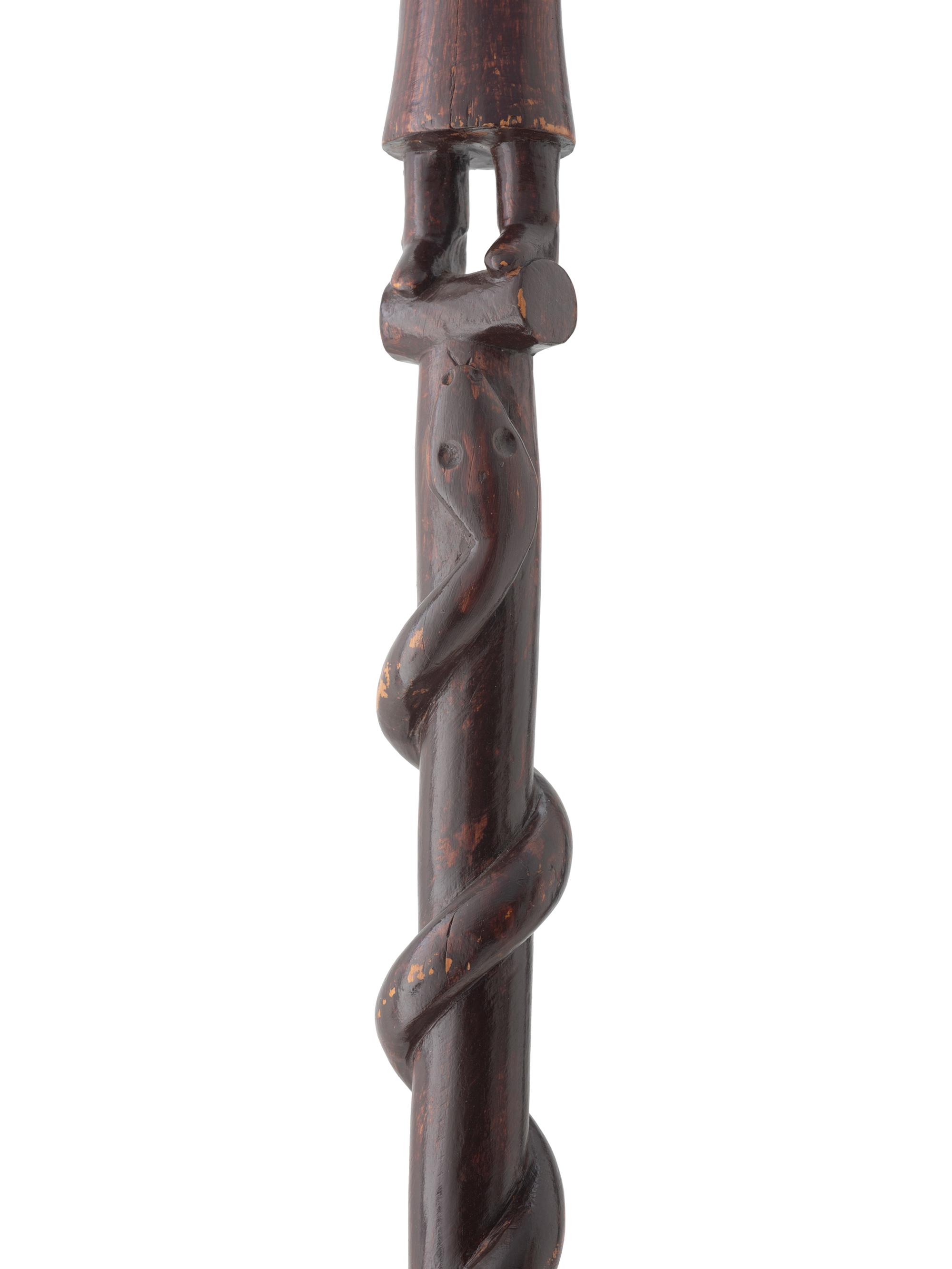 Three Carved Folk Art Canes