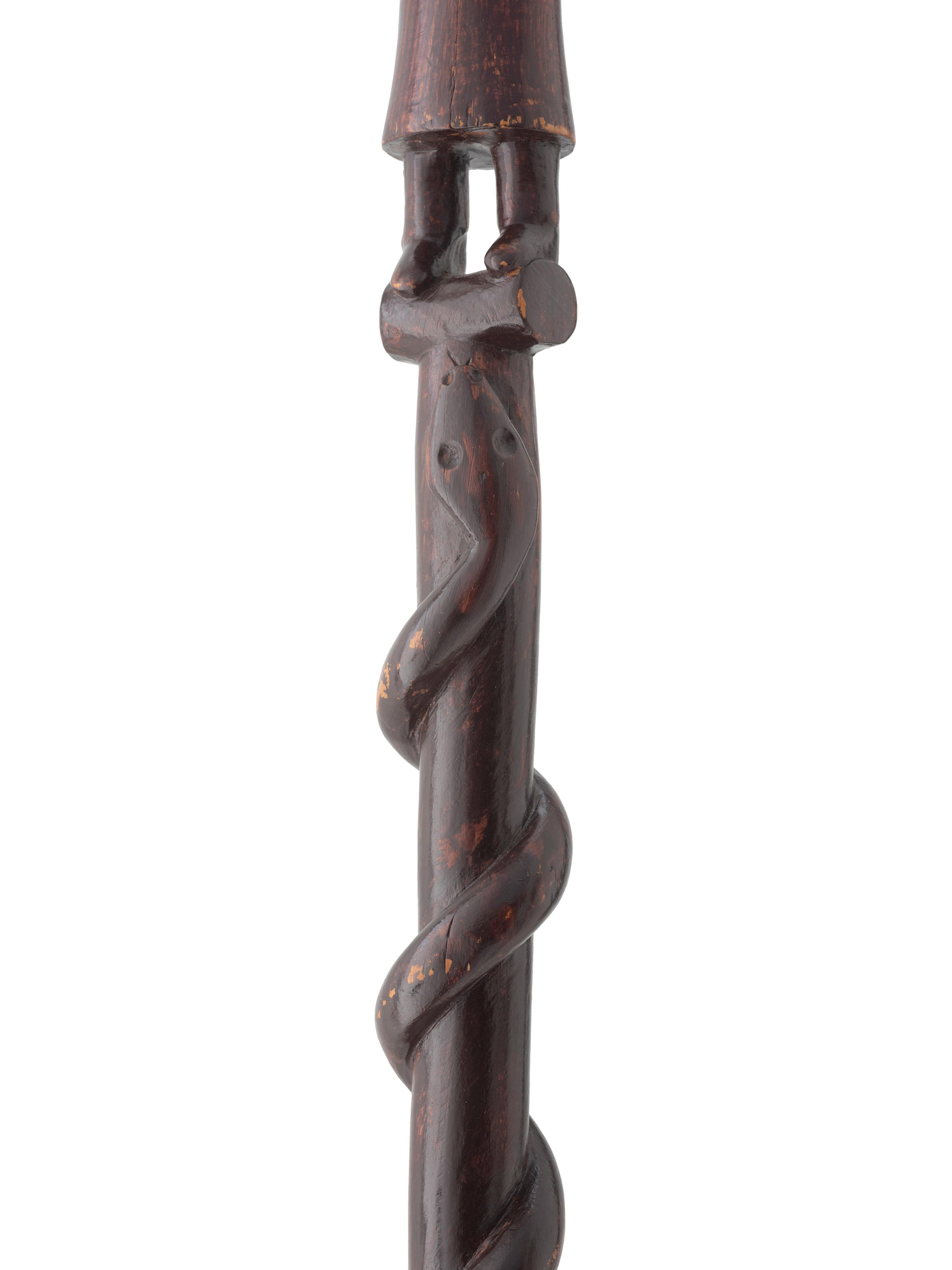 Three Carved Folk Art Canes