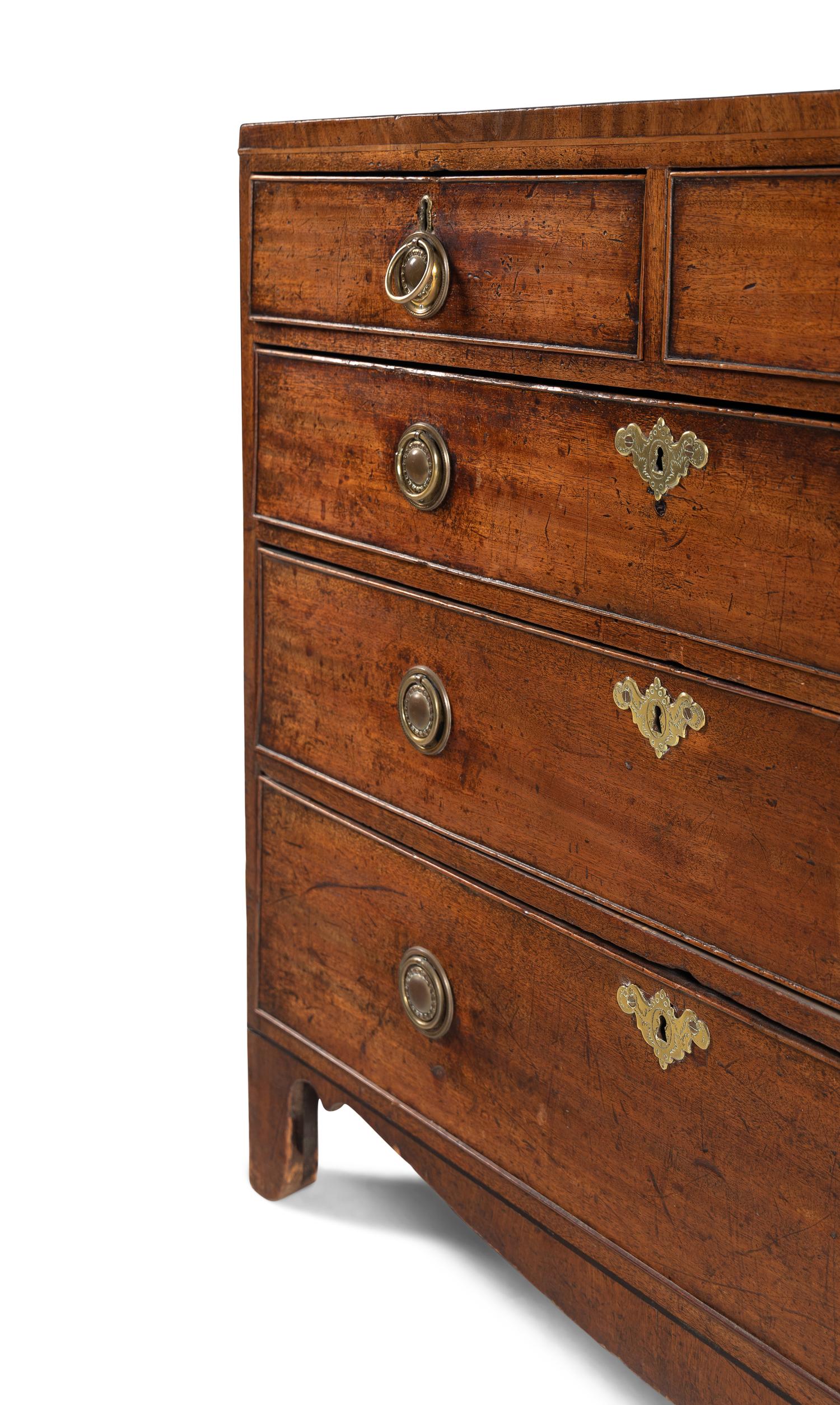 A George III Mahogany Chest of Drawers