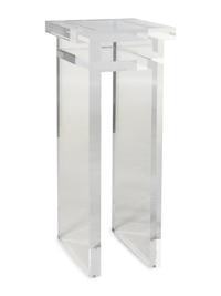 A Pair of Custom Acrylic Pedestals