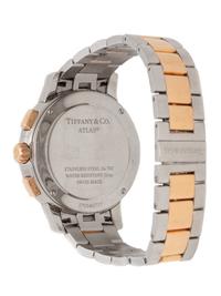 TIFFANY & CO., 18K ROSE GOLD AND STAINLESS STEEL 'ATLAS' WATCH