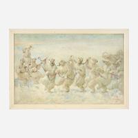 Frederick Stuart Church (American, 1842–1924) The Polar Bear Dance