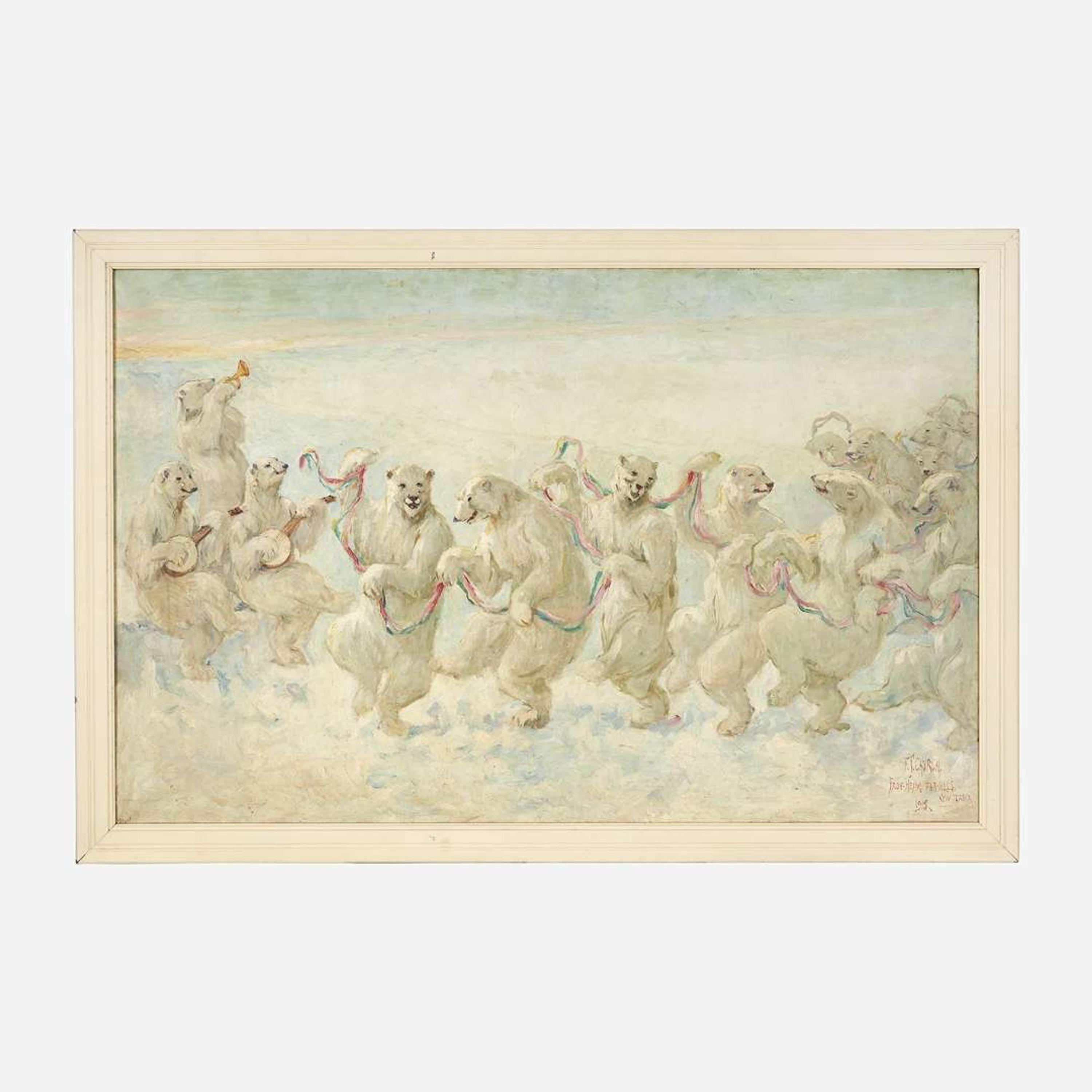 Frederick Stuart Church (American, 1842–1924) The Polar Bear Dance