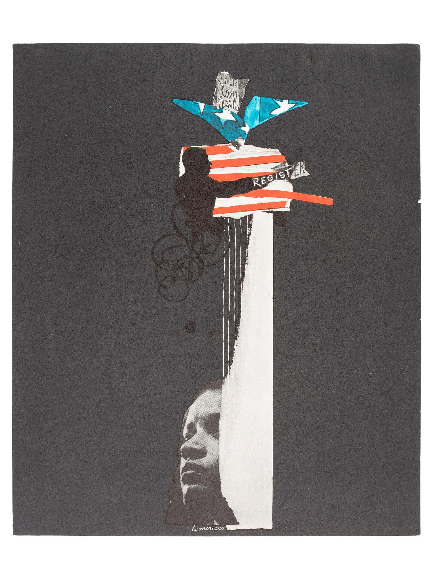 [CIVIL RIGHTS]. LO MONACO, Louis (20th century). March on Washington for Jobs and Freedom August 28, 1963: We Shall Overcome . New York: Urban League, [1963].
