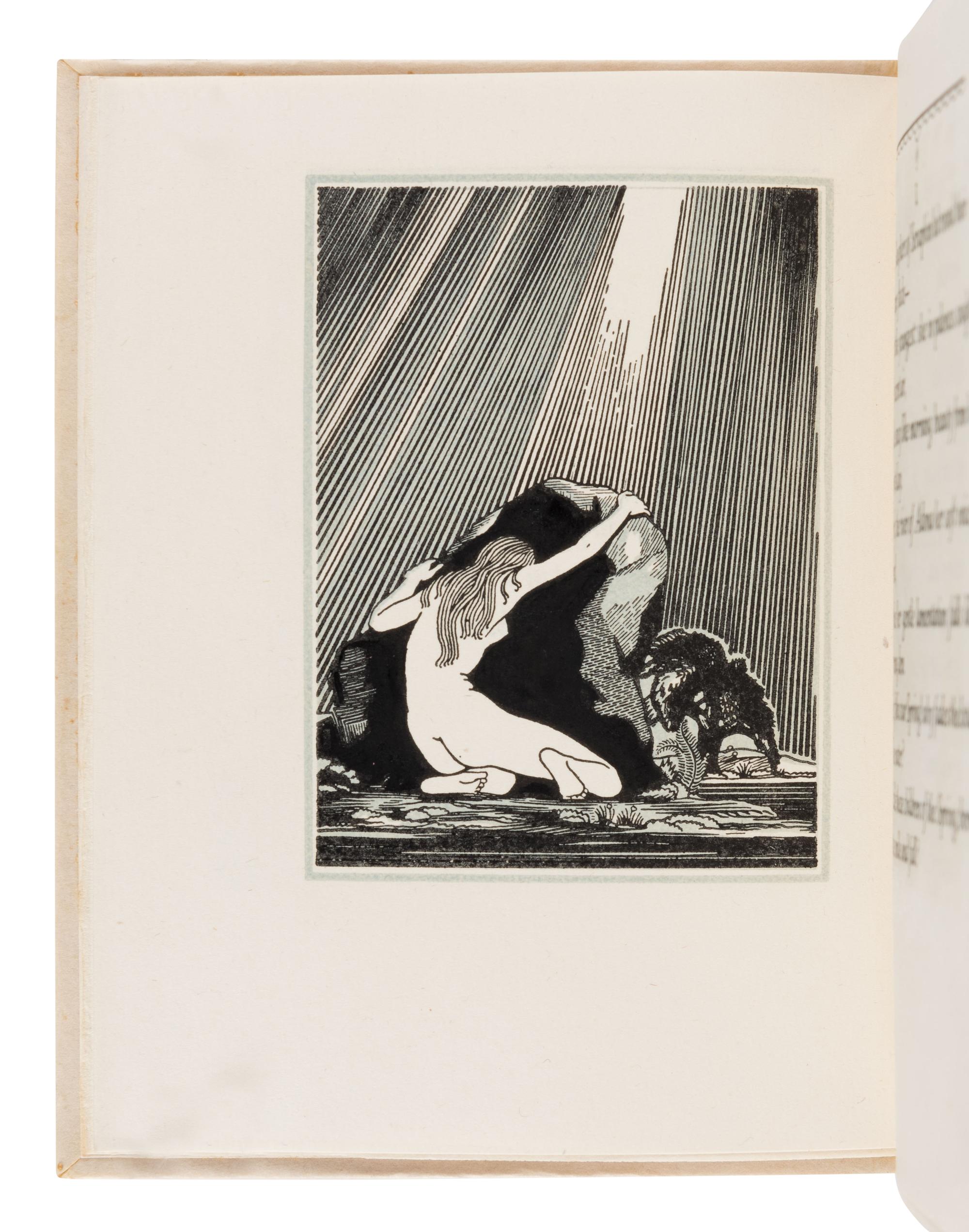 [BOOK CLUB OF CALIFORNIA]. BLAKE, William (1757-1827). The Book of Thel. San Francisco: The Book Club of California, 1930.