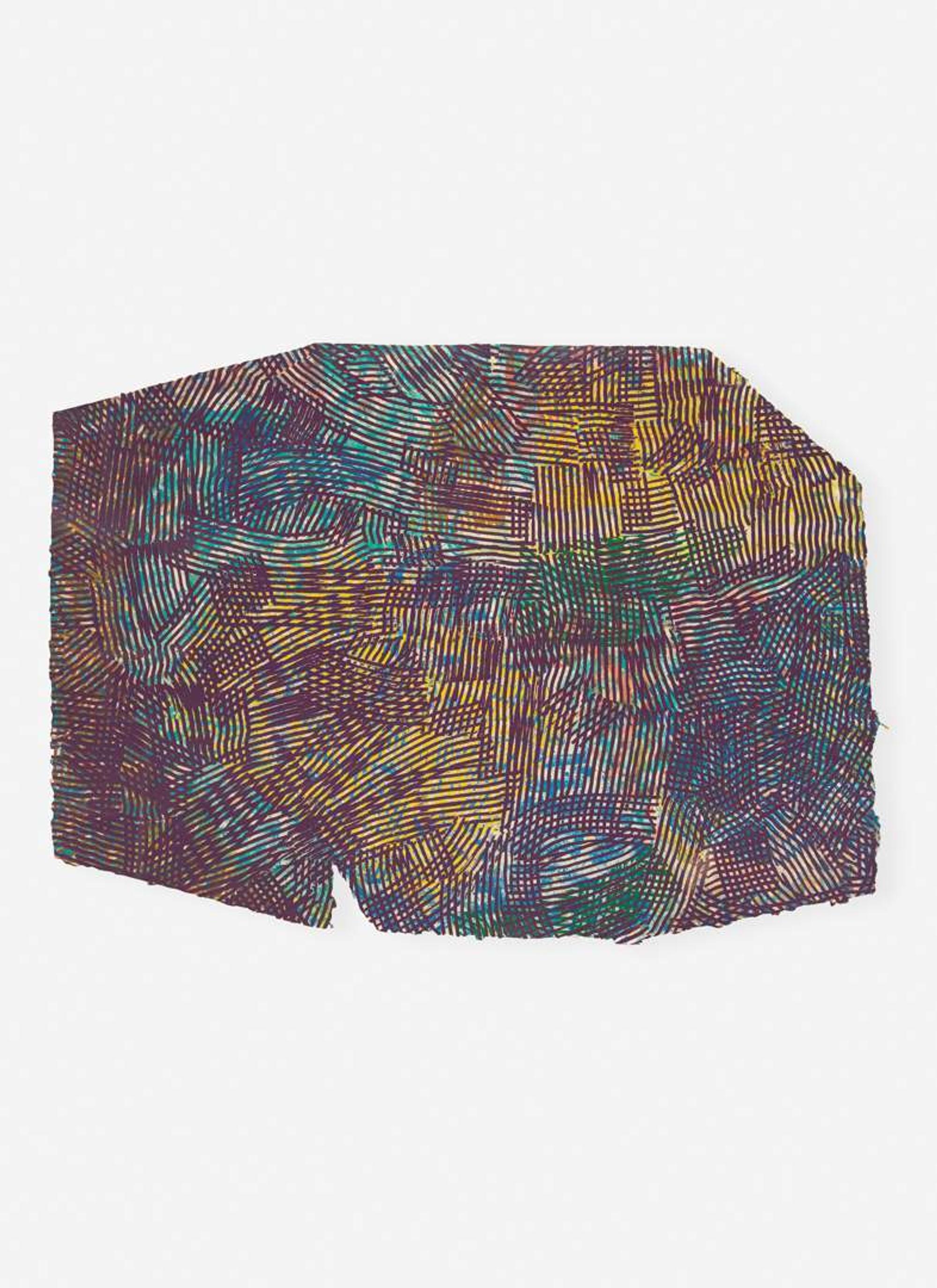 Sam Gilliam, (American, 1933-2022), Lattice IV