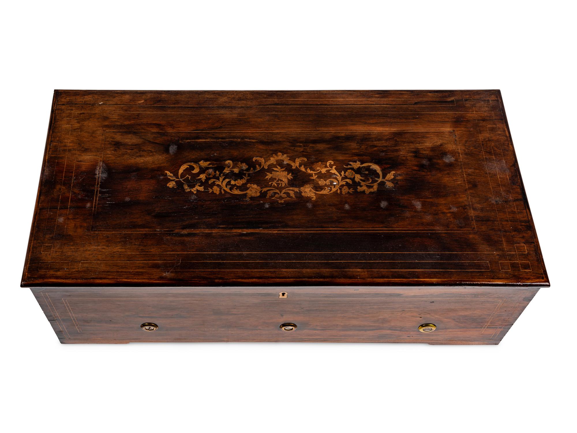 A Three-Overture and Three-Air Music Box by Henry Capt