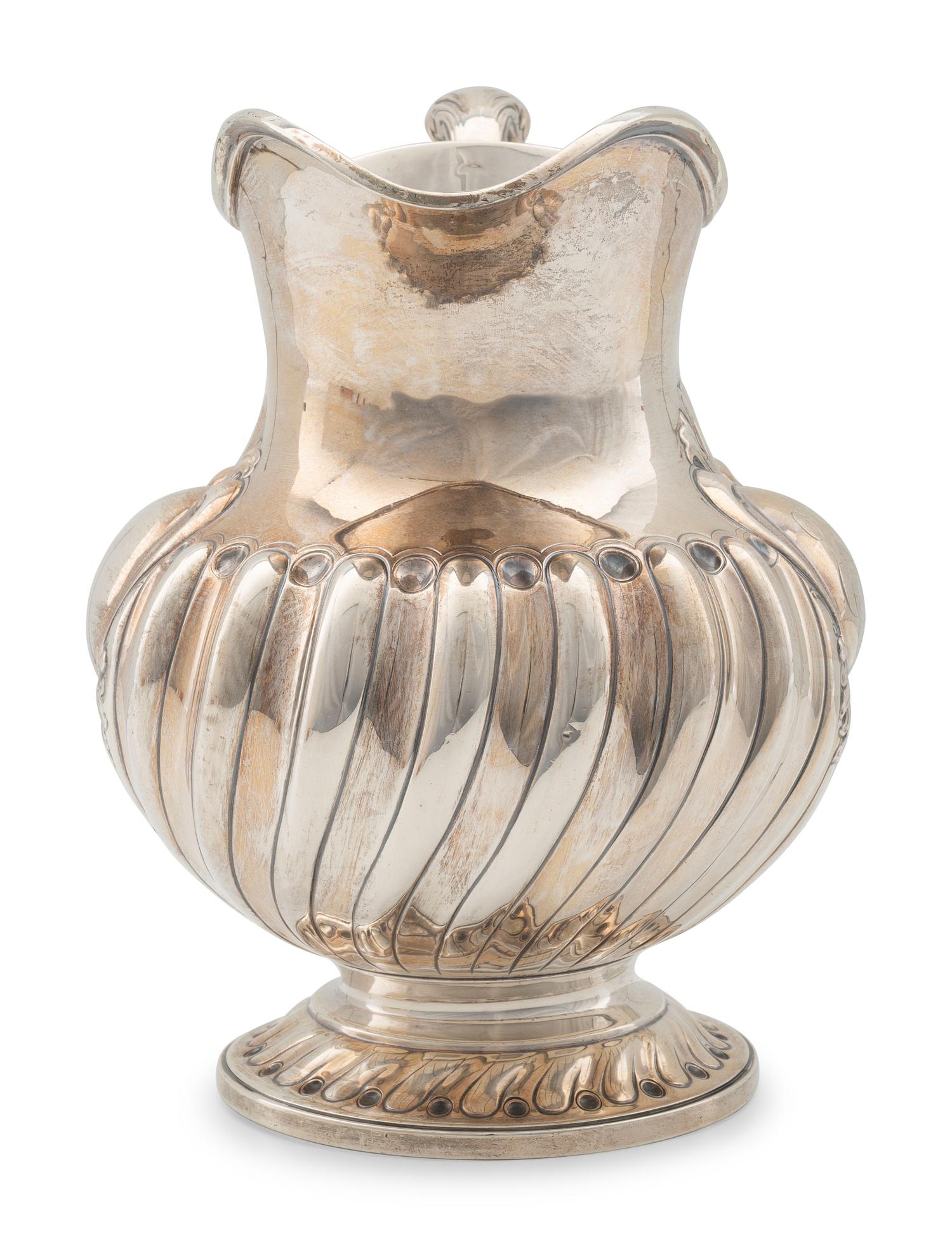 An American Silver Pitcher
