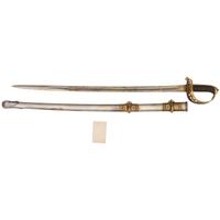 Tiffany British Pattern 1854 Cavalry Officers Presentation Saber of Major (later General) Alfred Duffie - Captured by Mosby