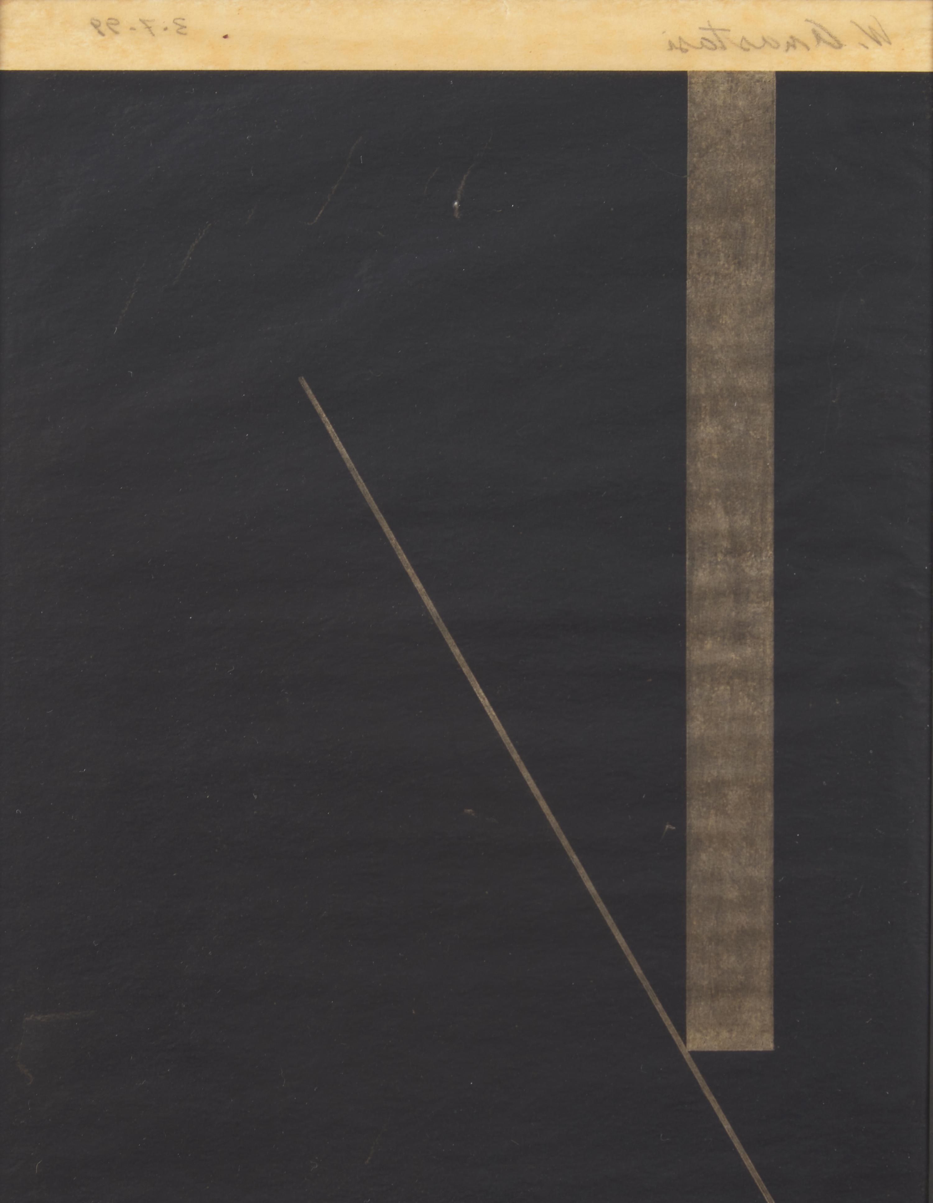 William Anastasi (American, b. 1933) — Untitled , 1999