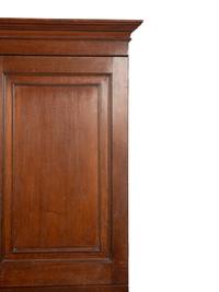 A George III Style Mahogany Linen Press